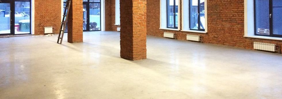 Топпинговый пол 807 м², административное здание, Москва — результат работ