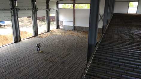 Топпинговый пол 2400 м², склад, Щёлково — до