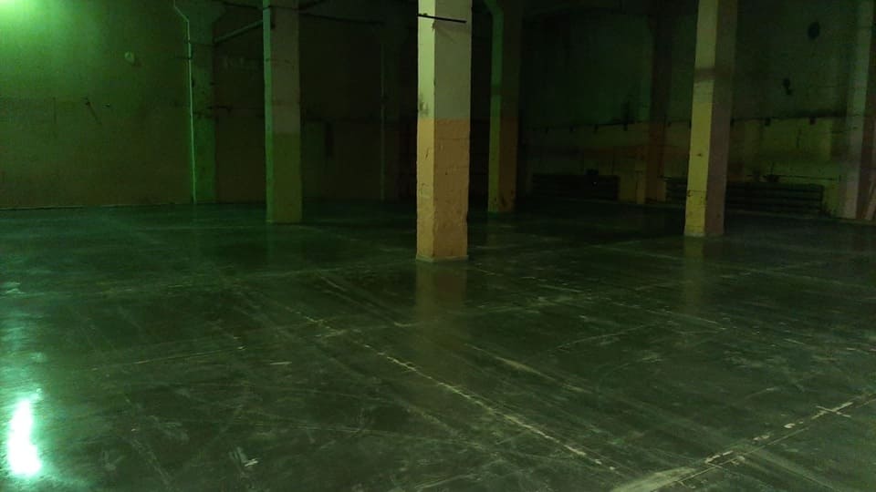 Топпинговый пол 900 м², склад, Егорьевск — после