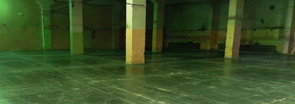 Топпинговый пол 900 м², склад, Егорьевск — результат работ