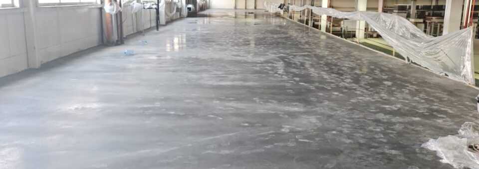 Топпинговый пол · 432 м² · производство · Дорохово