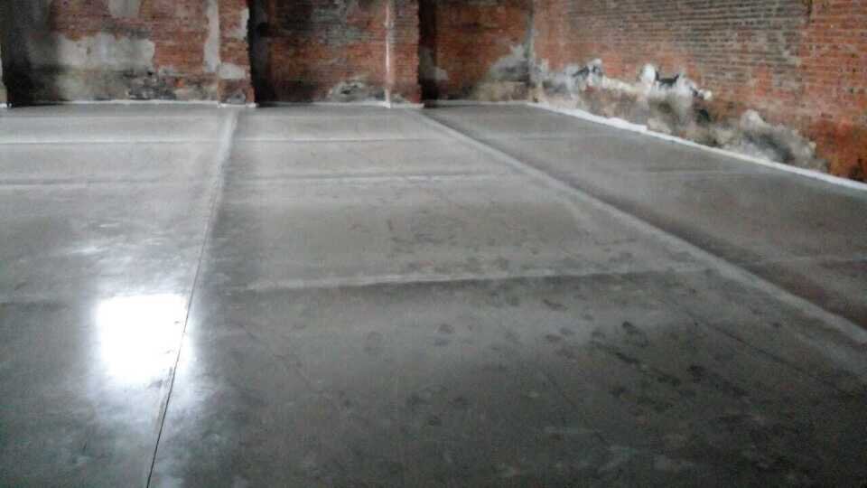 Топпинговый пол 1200 м², склад, Волоколамск — после