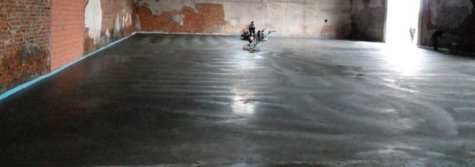 Топпинговый пол · 1200 м² · склад · Волоколамск