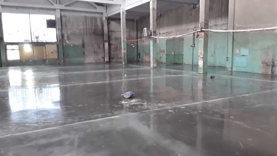 Топпинговый пол · 972 м² · цех · Клин