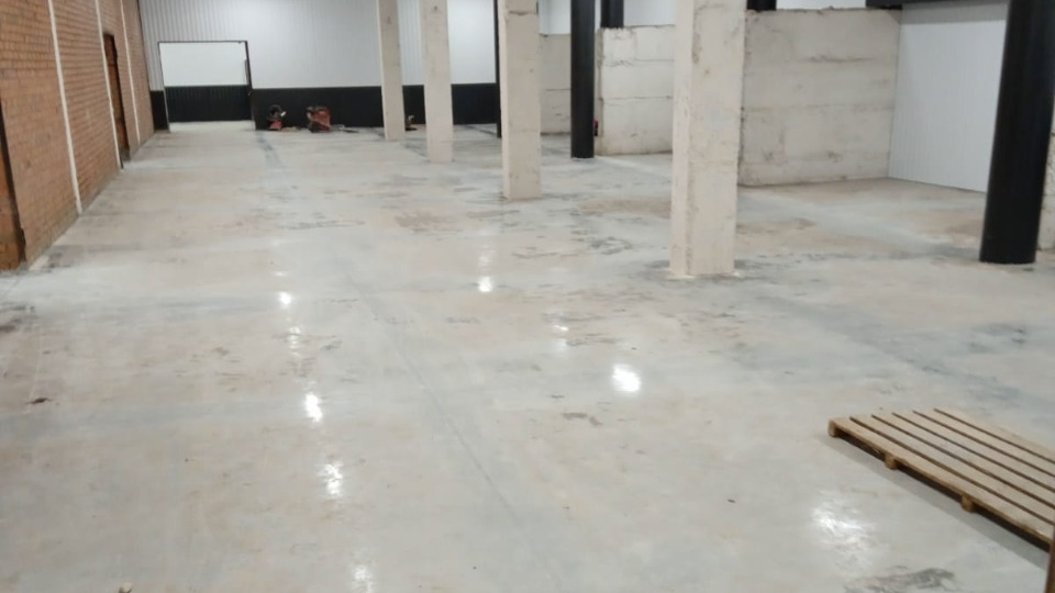 Топпинговый пол 1411 м², производство, Красногорск — после