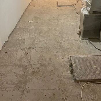 Полимерный пол 548.54 м², производство, Москва — до