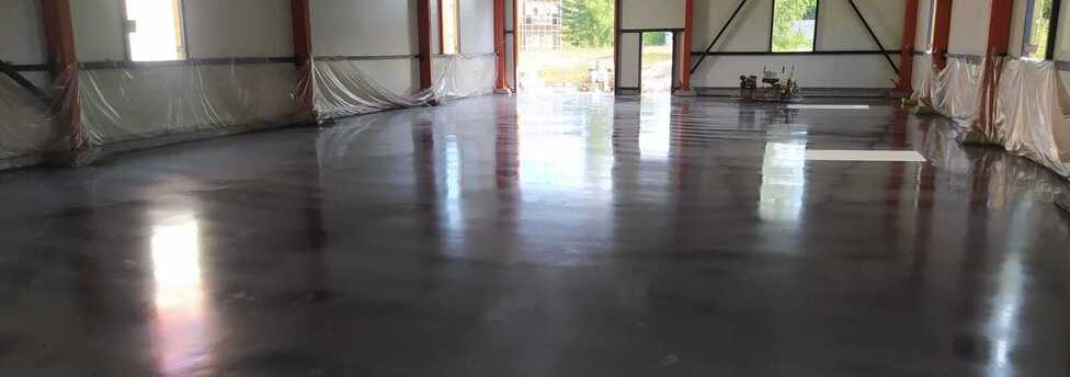 Топпинговый пол · 380 м² · склад · Подольск