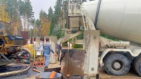 Топпинговый пол, гараж в Химках — Готовимся к заливке