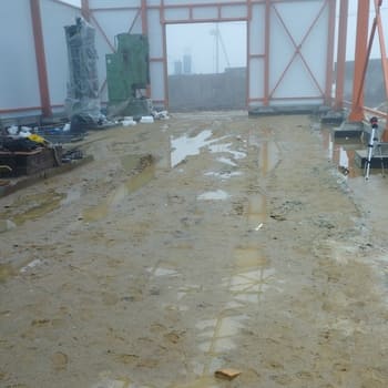 Топпинговый пол 304 м², производство, Московская область — до