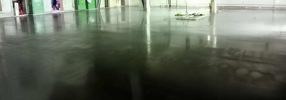 Топпинговый пол 971 м², производство, Мытищи — результат работ