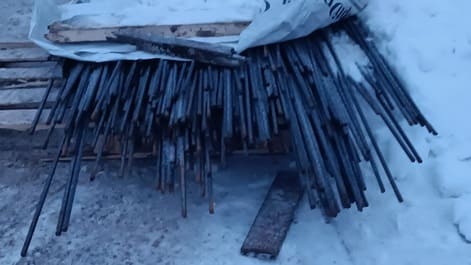 Топпинговый пол, цех в Узловском районе — Заказчик закупил арматуру и доставил на объект
