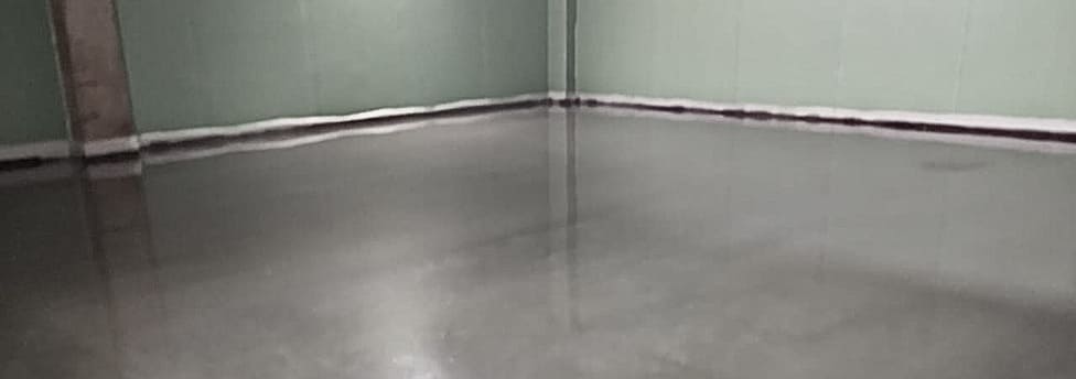 Топпинговый пол 104 м², производство, Лотошино — результат работ