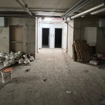 Топпинговый пол 620 м², производство, Москва — до