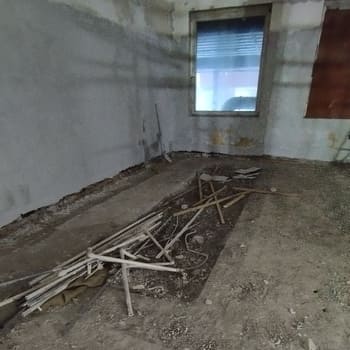 Топпинговый пол 1103 м², административное здание, Москва — до