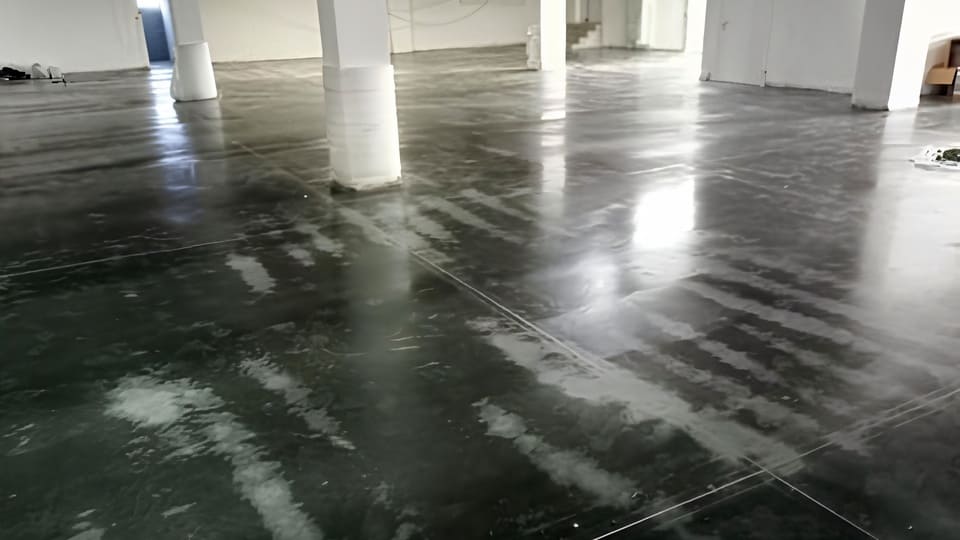 Топпинговый пол 736 м², склад, Дзержинский — после