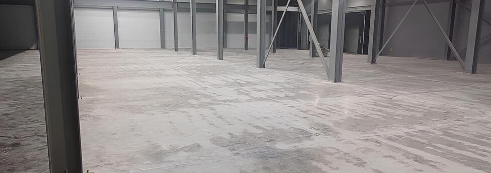 Топпинговый пол 1577 м², склад, Горшково — результат работ