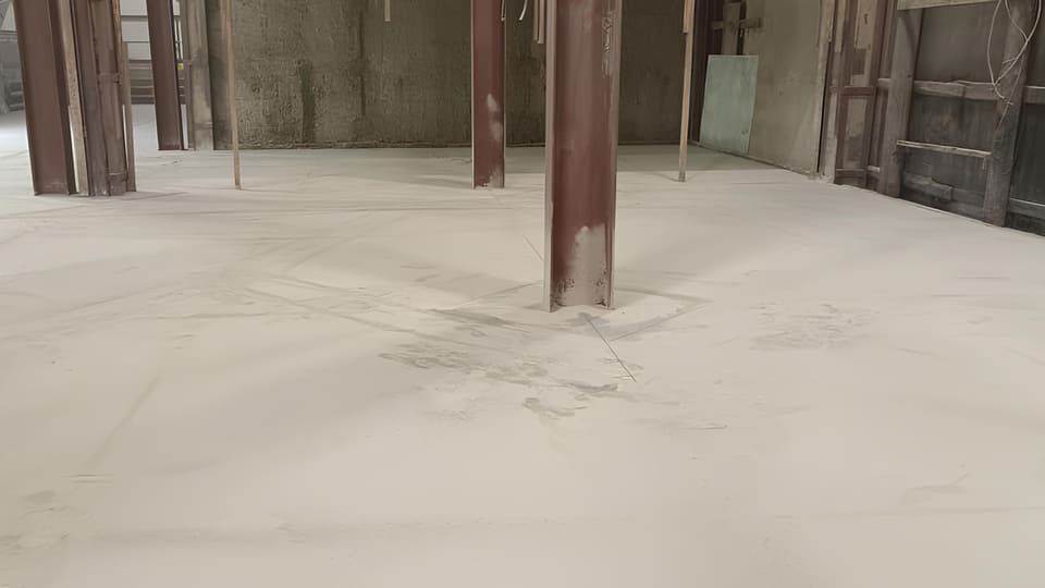 Топпинговый пол 753 м², производство, Дедовск — после