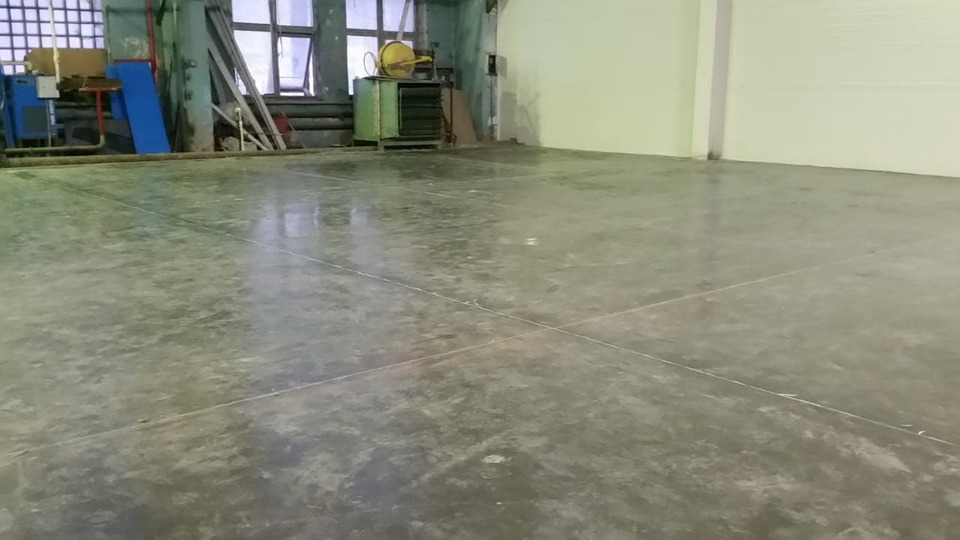 Топпинговый пол 216 м², склад, Серпухов — после