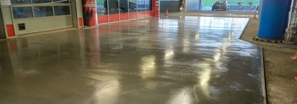 Топпинговый пол · 376 м² · автосервис · Москва