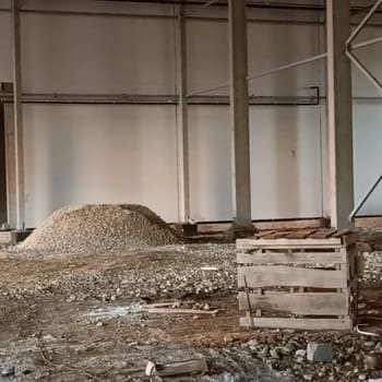Топпинговый пол 1584 м², производство, Подольск — до