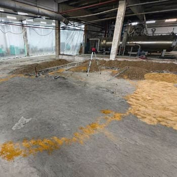 Топпинговый пол 612.6 м², производство, Чернятино — до